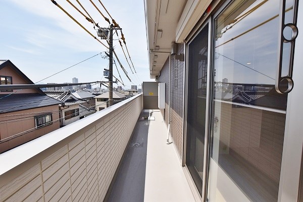 D-room中二十町 ベランダ