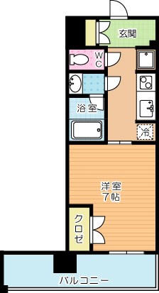 ＲＪＲプレシア西小倉駅前 1001号室 間取り