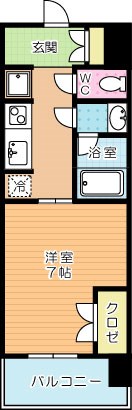 ＲＪＲプレシア西小倉駅前 902号室 間取り