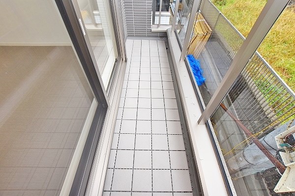 ブランシェ三萩野 ベランダ