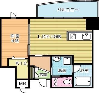 ベルコモンズ 405号室 間取り