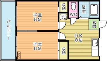 GRAND-RESIDE　PHOENIX(グランドリサイドフェニックス)  303号室 間取り