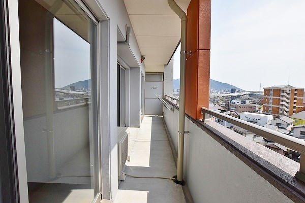 クレスト南小倉 ベランダ