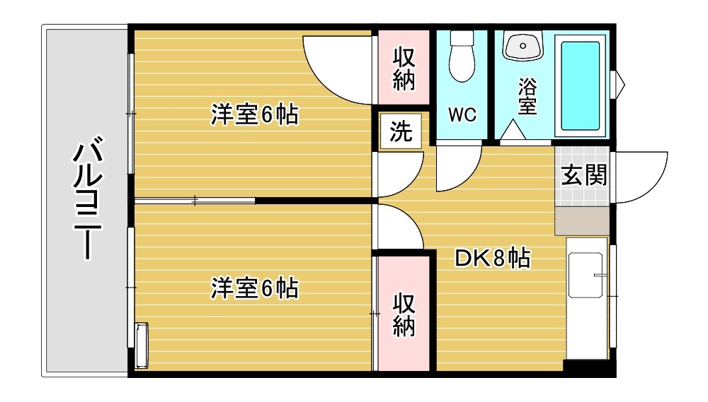 GRAND-RESIDE　PHOENIX(グラン-リザイドフェネックス)  303号室 間取り