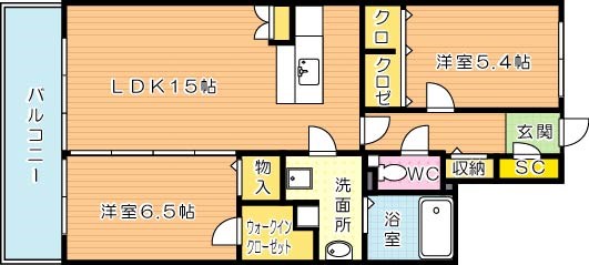 ヴィアーレ 間取り図