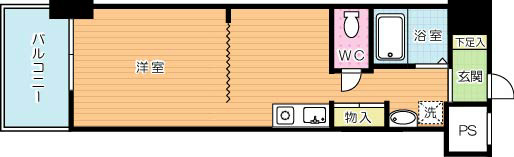 ヴィラコート戸畑元宮 904号室 間取り