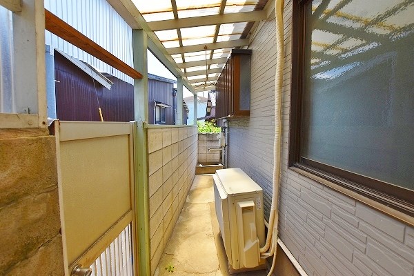 安部山公園戸建 ベランダ