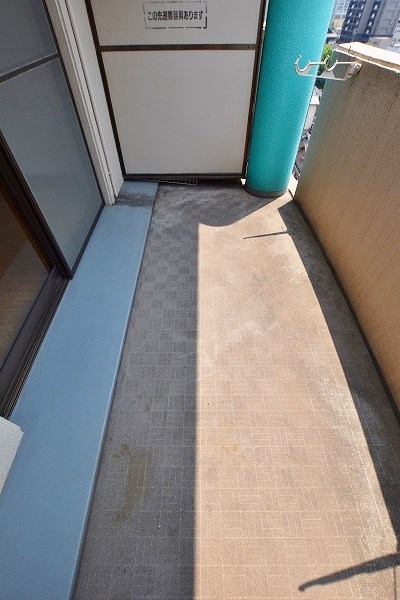 木下鉱産ビル ベランダ