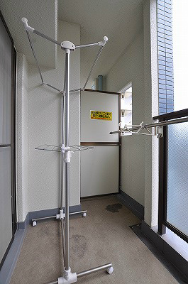 ハートピア鍛冶町 ベランダ