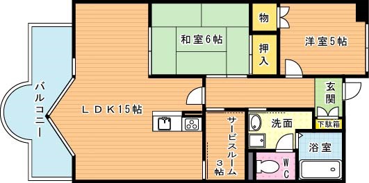 パラシオ高塔　 間取り