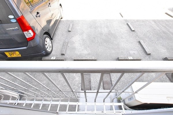 ハイツ到津の森  ベランダ