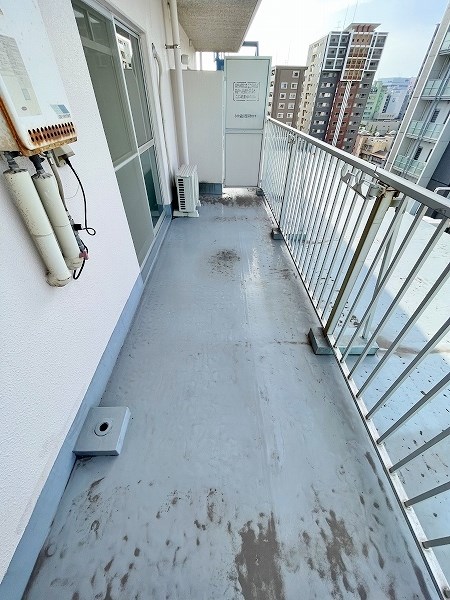 ベルガ中津口 ベランダ