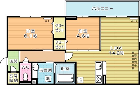 KURASU＋（クラスタス） 間取り