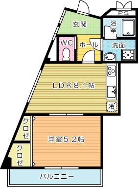 フェルト1713 間取り図