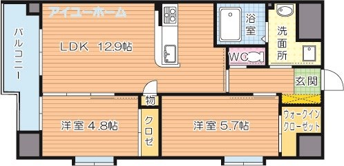 ウィングス折尾 間取り