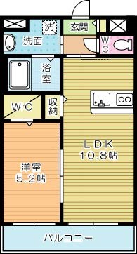 カーサフェリーチェ新生Ⅴ 間取り図