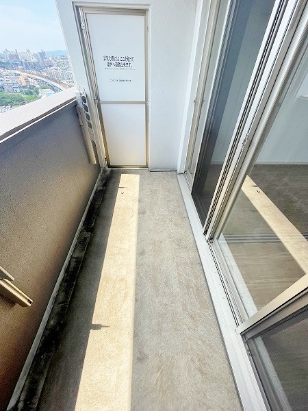 ウイングス西小倉 ベランダ