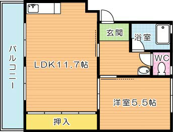 ヒルズ泉ヶ浦 間取り図