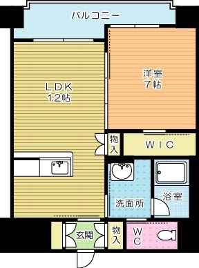 シャーメゾンステージ片野 202号室 間取り