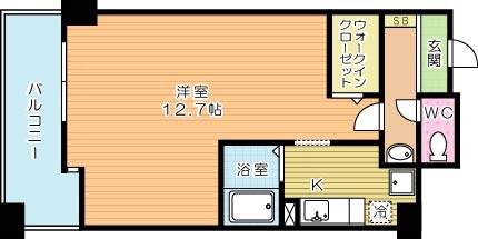 ユーフォリウムマタマ 604号室 間取り