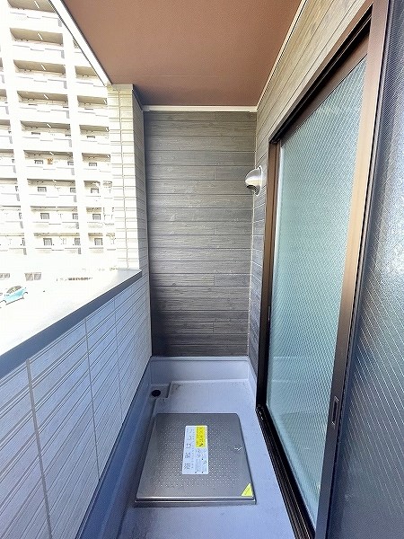 Ｃｈｅｒｉｍ戸畑Ⅲ(シェリム戸畑Ⅲ) ベランダ