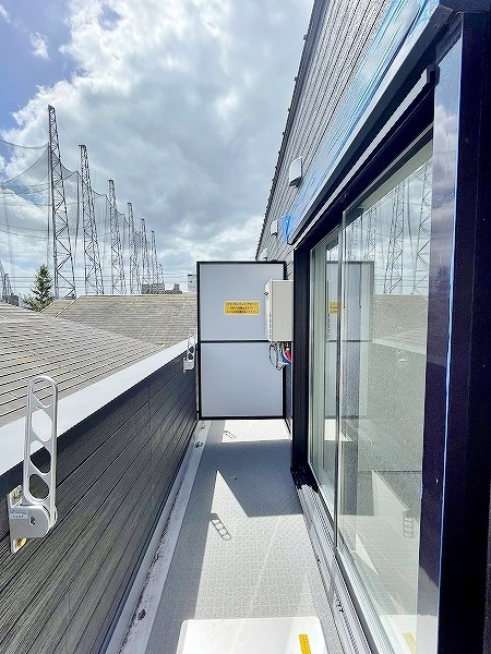 クレシア中島 ベランダ