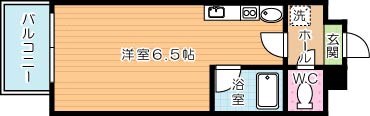 ベルガ中津口 609号室 間取り