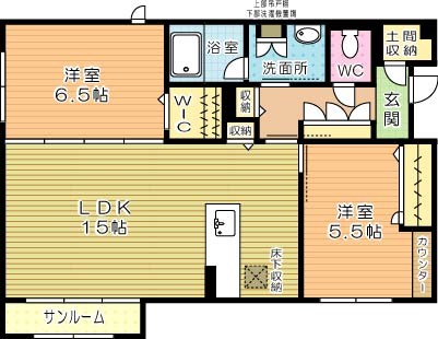シャーメゾン華みずき 101号室 間取り