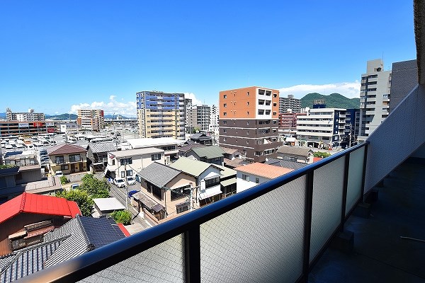 砂津ハイツ  ベランダ