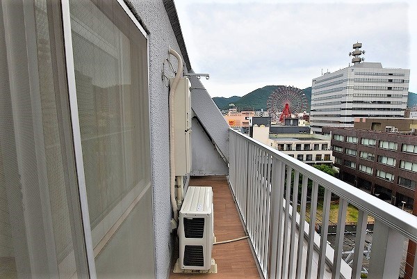 グランベール小倉駅前 ベランダ