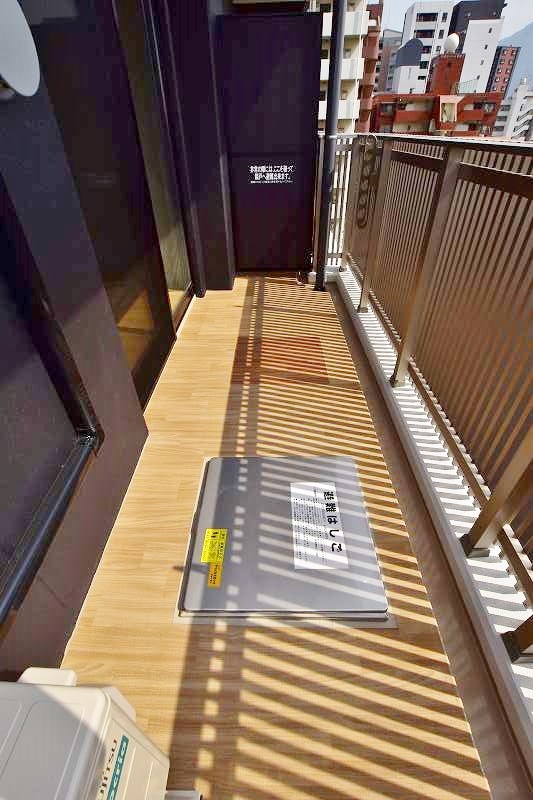 サンビーム三萩野駅前 ベランダ