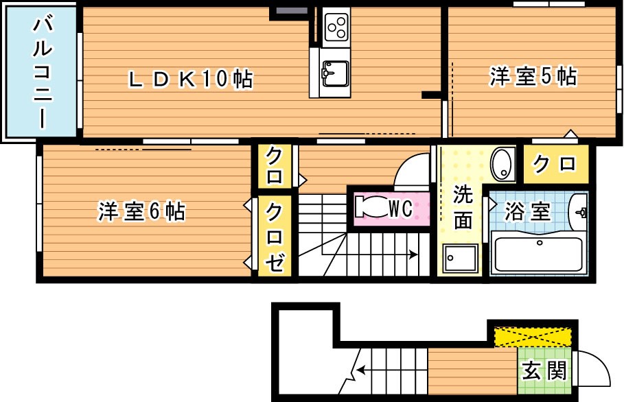 フェニックスN　Ⅱ棟 間取り