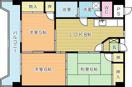 コーポ森川 間取り図