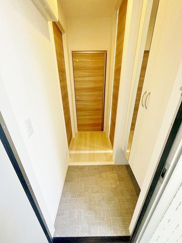 トレス若園館 玄関