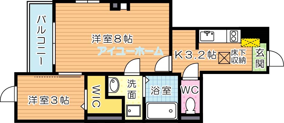 メゾンドエル 間取り図