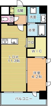 Ｐｒｏｓｐｅｒｅｒ大手町(プロスペレ大手町)  501号室 間取り
