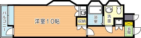 オリエンタル江南町 904号室 間取り