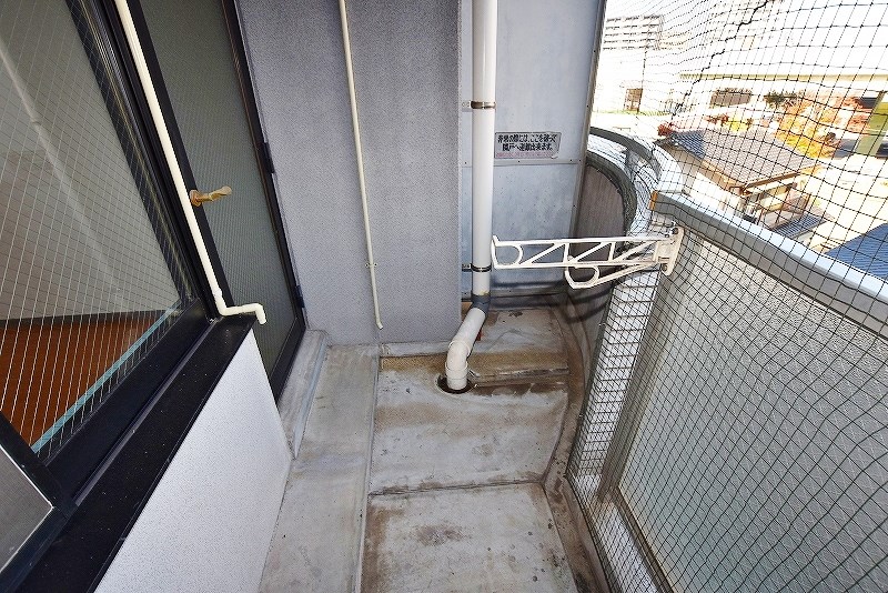 ニューサンリバー６番館 ベランダ