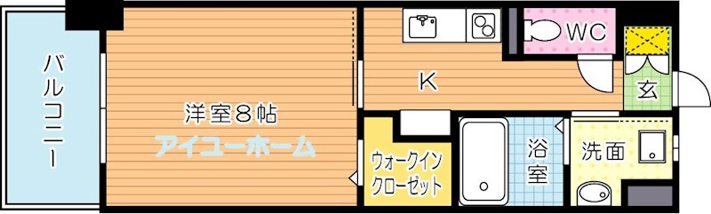 【学生★必見】MON662（モン662） college号室 間取り
