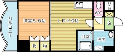 ＲＯＹＡＬ　ＰＡＬＡＣＥ（ロイヤルパレス） 903号室 間取り