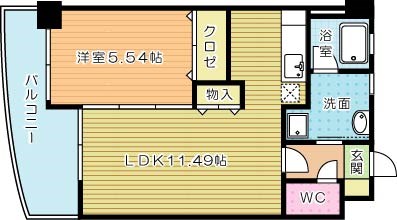 ＳＵＮＳＨＩＮＥⅡ（サンシャインⅡ ） 702号室 間取り