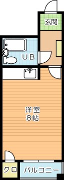 アルゴ境川 106号室 間取り