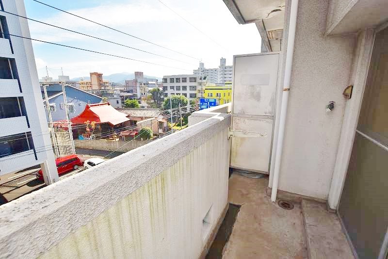 小倉第二鳳城ビル ベランダ