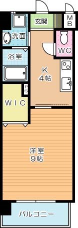 メディプラカーサ 704号室 間取り