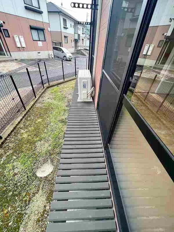 オーボアパティールⅡ　Ａ棟 ベランダ