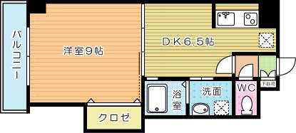 フリーエントＵＴ 203号室 間取り