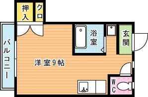  シティベール引野Ⅱ 間取り図