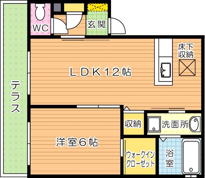 シェソワロゼ　 間取り図