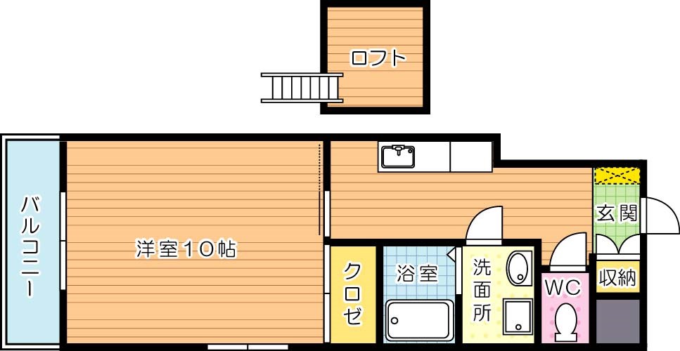 カーサデマーサ 間取り図