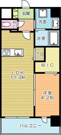 Prosperer大手町(プロスペレ大手町) 403号室 間取り